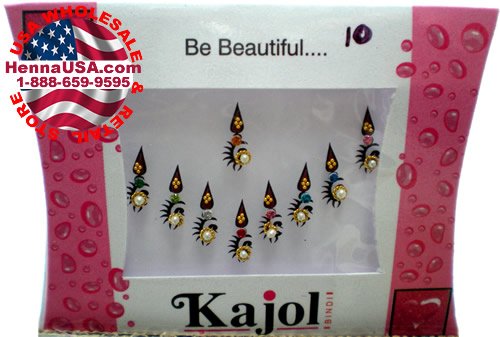 Temporary Bindi Tattoo Belly Buttom 10B