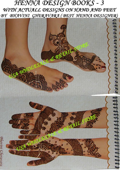 Arabic Henna Design Book 