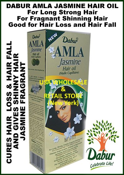 Dabur Amla Jasmine Hair Oil For Long Strong Shinning and Fragrant Hair