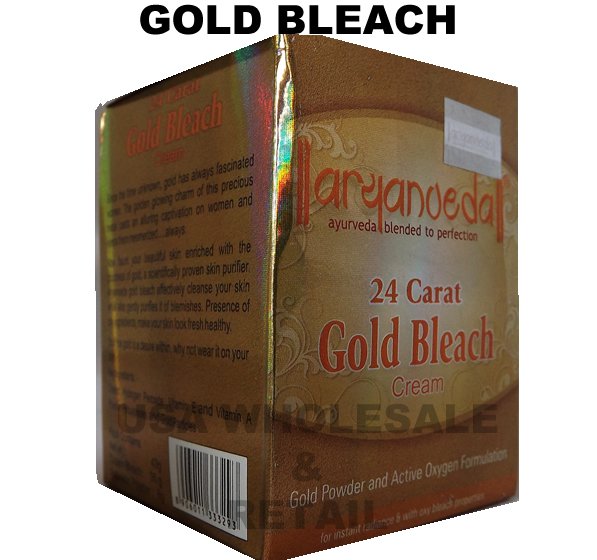 Aryanveda Gold Bleach Facial Hair and Skin