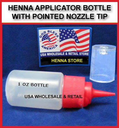 Henna Applicator Bottle 1oz