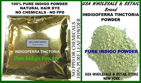 Indigo Powder Indigofera Tinctoria Natural Hair Dye