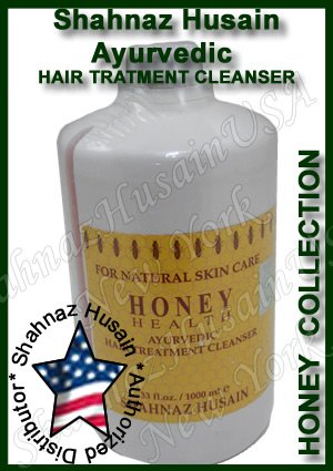 Shahnaz Husain Honey Health Ayurvedic Hair Treatment Cleanser Salon Size