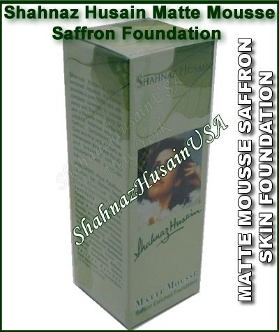 Shahnaz Husain Matte Mousse Saffron Skin Foundation