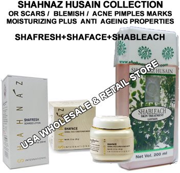 Shahnaz Husain Face Pack Kit Acne Anti Ageing Pigmentation Shafresh Shaface Shableach