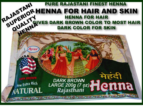 Ayur Rajastani Natural Henna