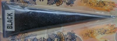 Glitter Cone Black