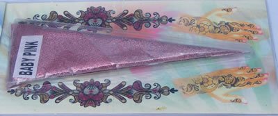 Glitter Cone Baby Pink