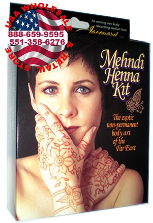 Temporary Henna Tattoo Kit 1