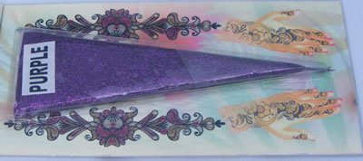 Glitter Cone Purple