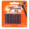 Gillette 7 O'Clock PII Razor Blades 5 Count