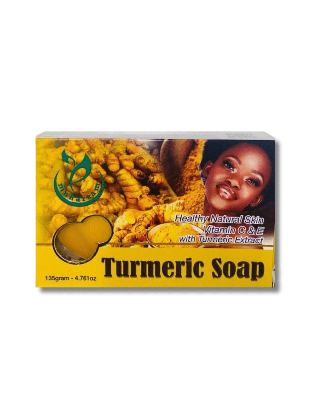 Turmeric Bar Soap for Fair and glowing Skin 135g